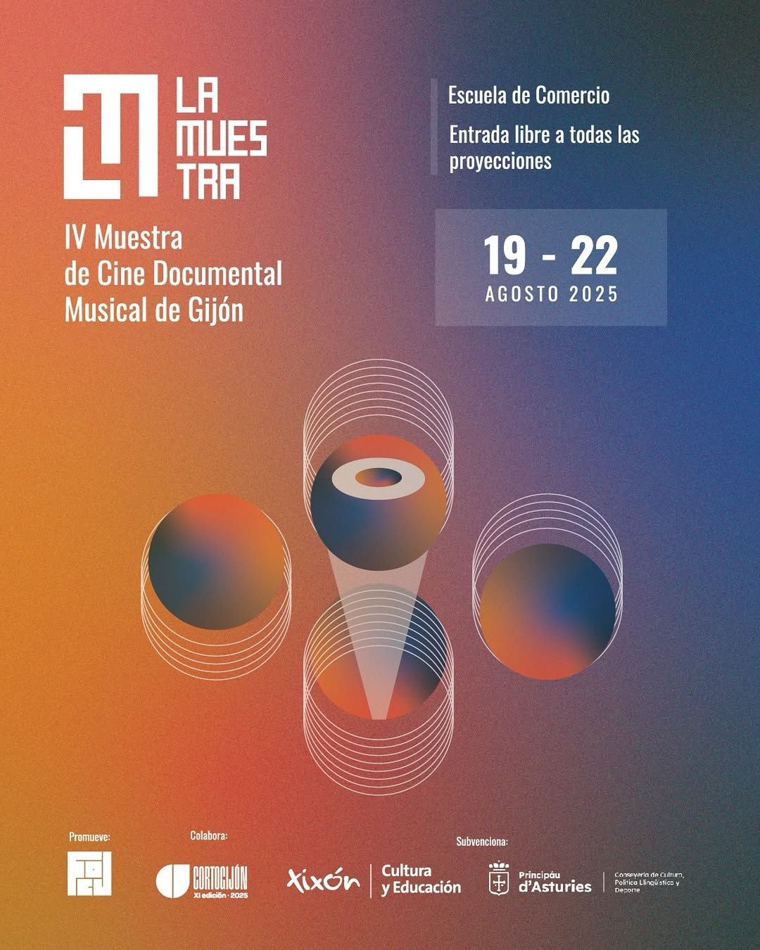 la muestra 2025